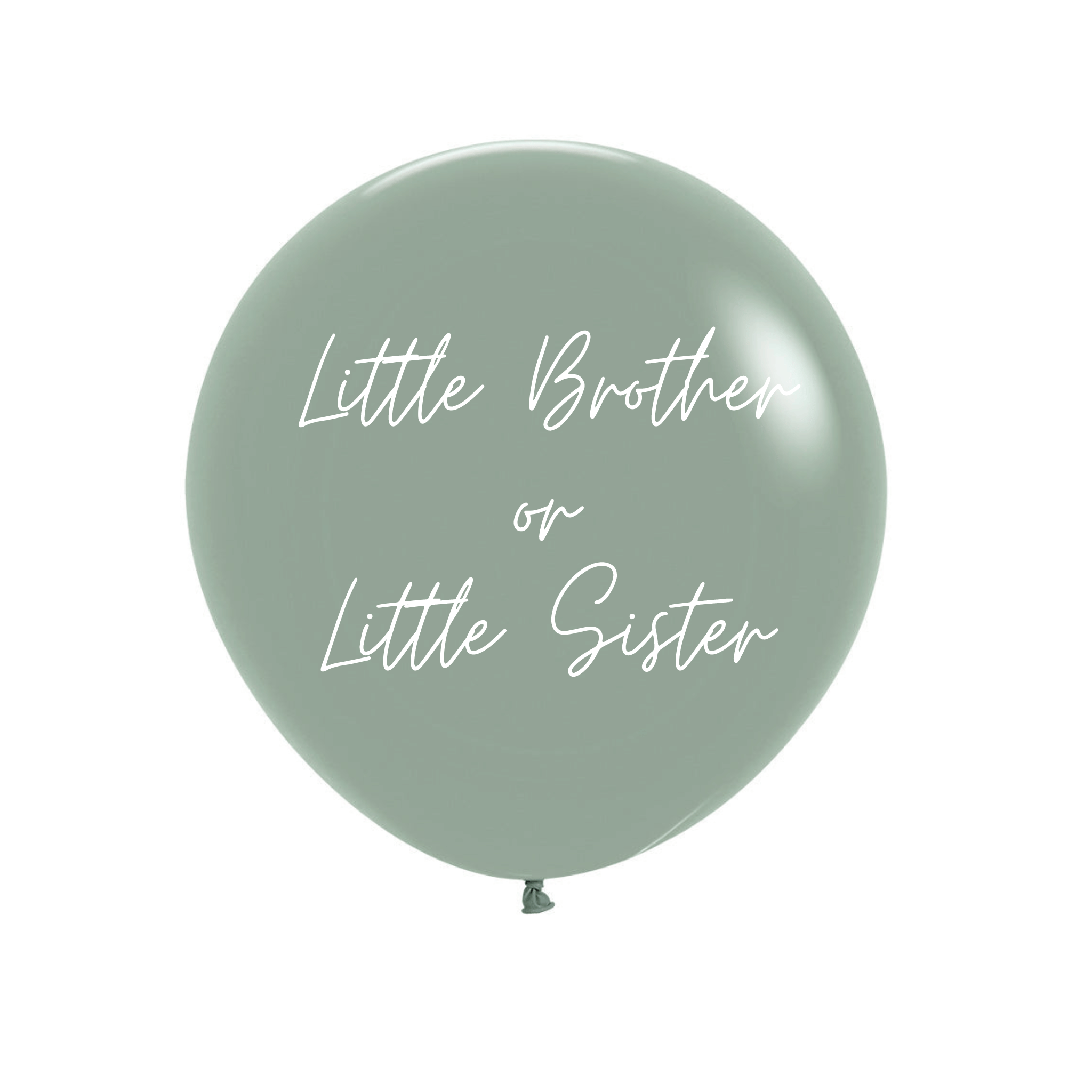 Personalized 36" Jumbo Gender Reveal Balloon with Tassel Tail