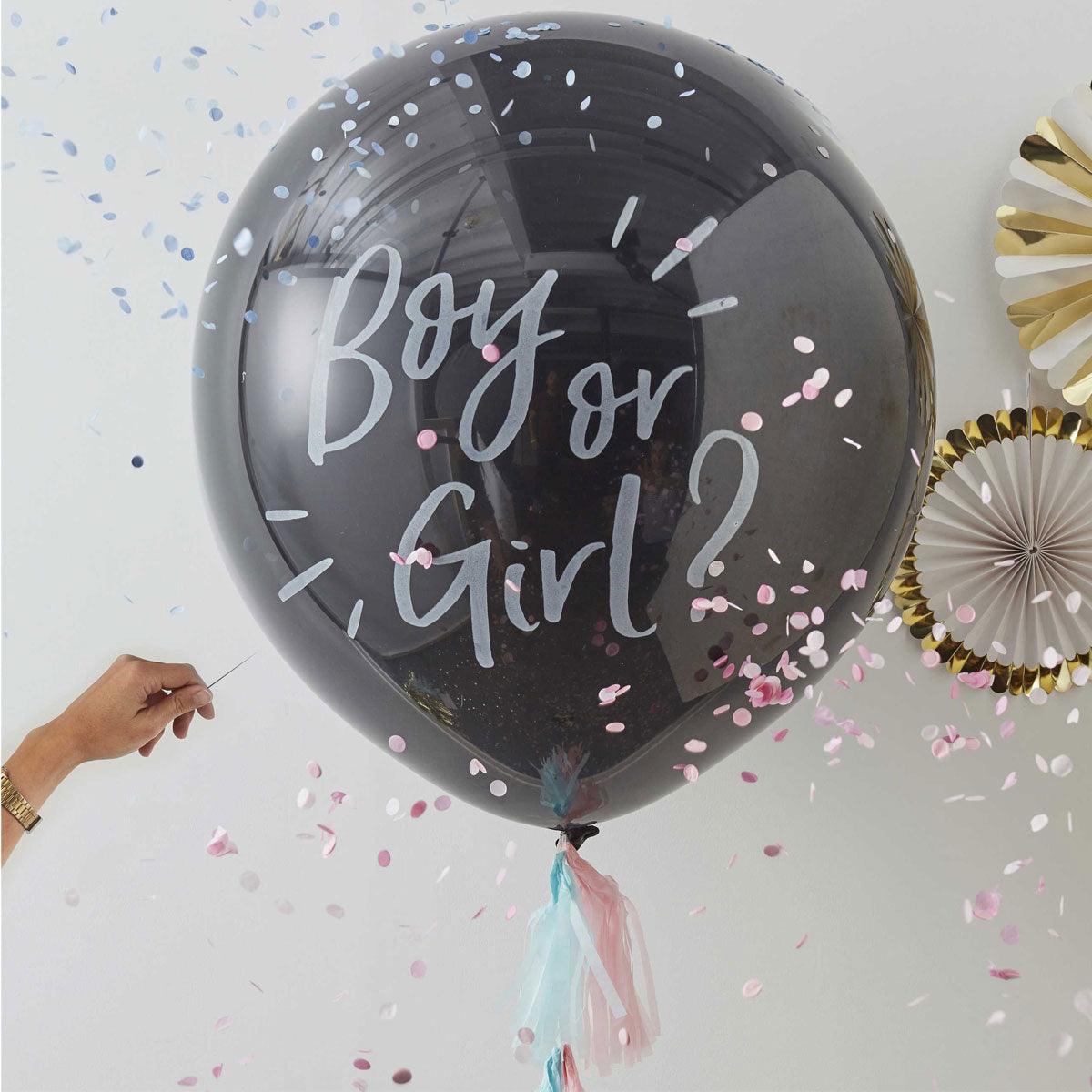 'Boy or Girl' Gender Reveal Balloon - Frou Frou Foxes