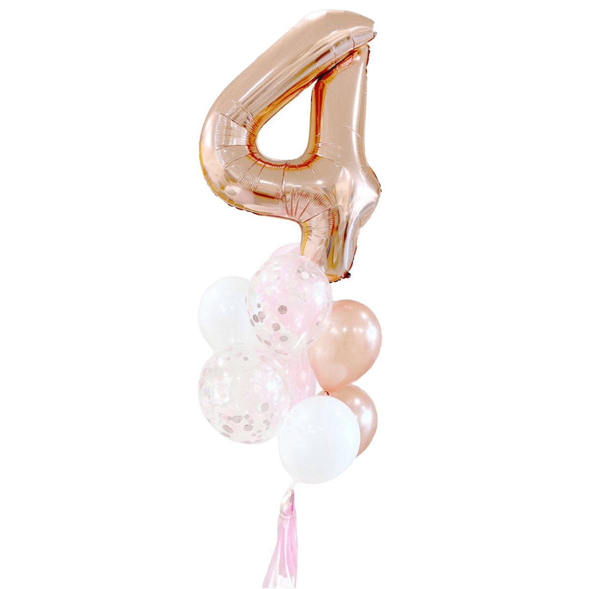 Giant Number BalloonGram - Frou Frou Foxes