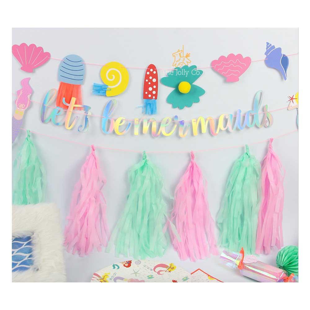 Let's Be Mermaids - Banner - Frou Frou Foxes